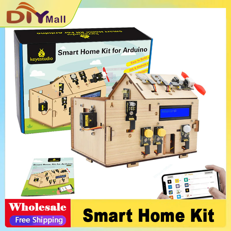 Home Automation Diy Kit - Keyestudio Smart IoT Home Kit with