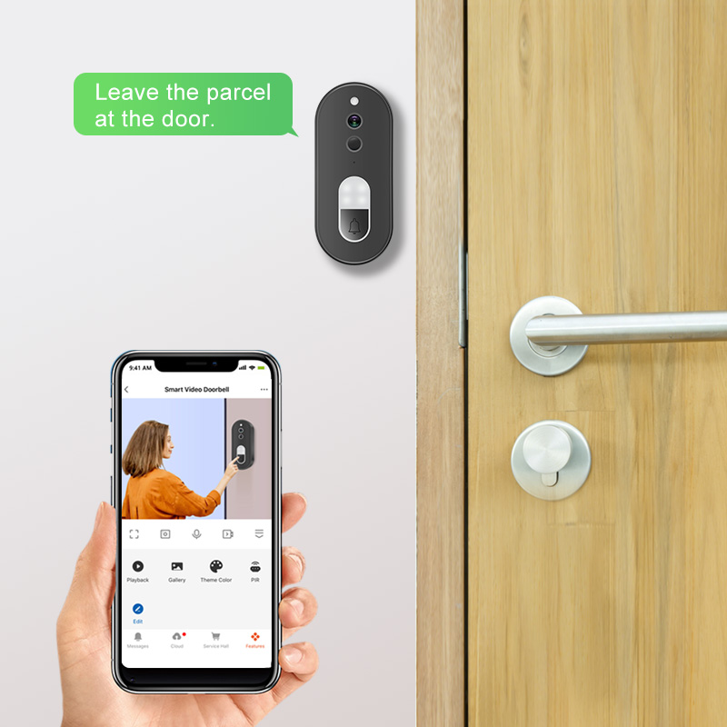 Tuya 1080P HD Wireless WiFi Vi - огляд і ціна Smart Doorbell Wired