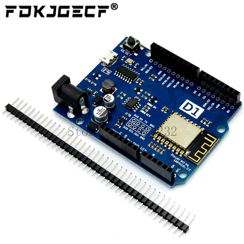 WeMos D1 R2 WiFi uno based ESP - огляд і ціна Esp8266 Nodemcu Board