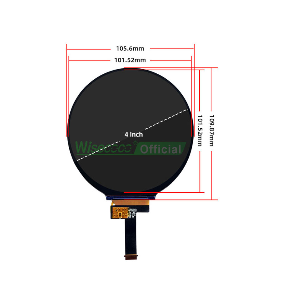 Wisecoco 4 Inch Round LCD Disp - огляд і ціна Home Automation Raspberry Pi