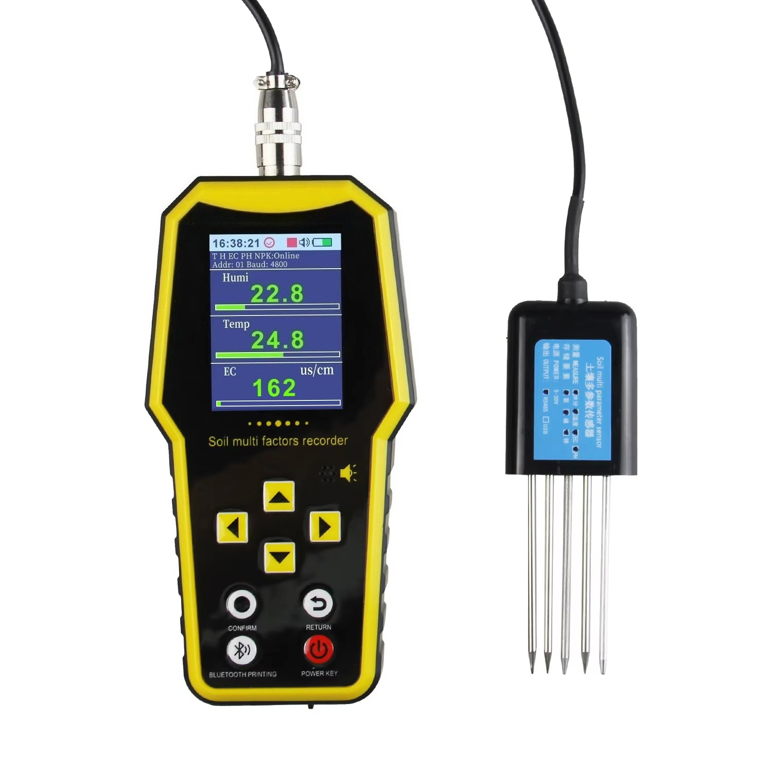 7 in 1 Portable Soil Moisture  - огляд і ціна Temperature Humidity Sensor