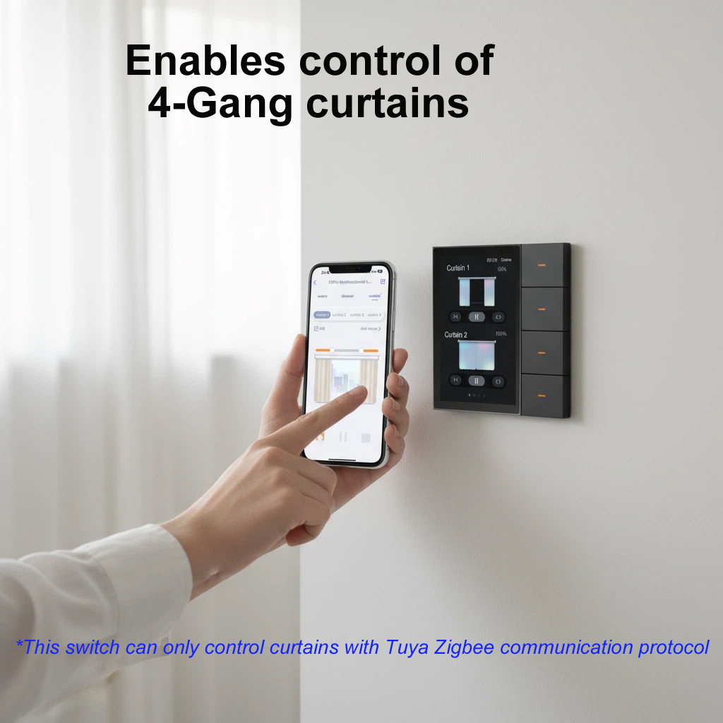 F3-pro Tuya Smart Panel ZigBee - огляд і ціна Home Automation Technology