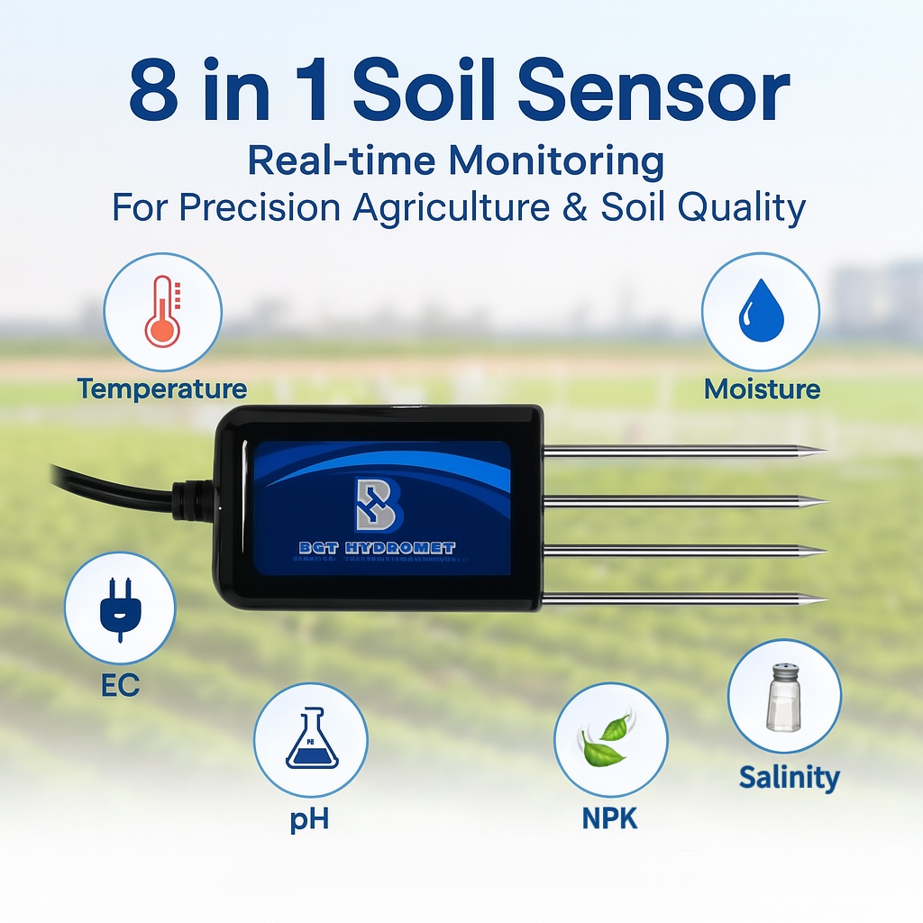 8 in 1 Digital Soil Sensor And - огляд і ціна Temperature Humidity Sensor