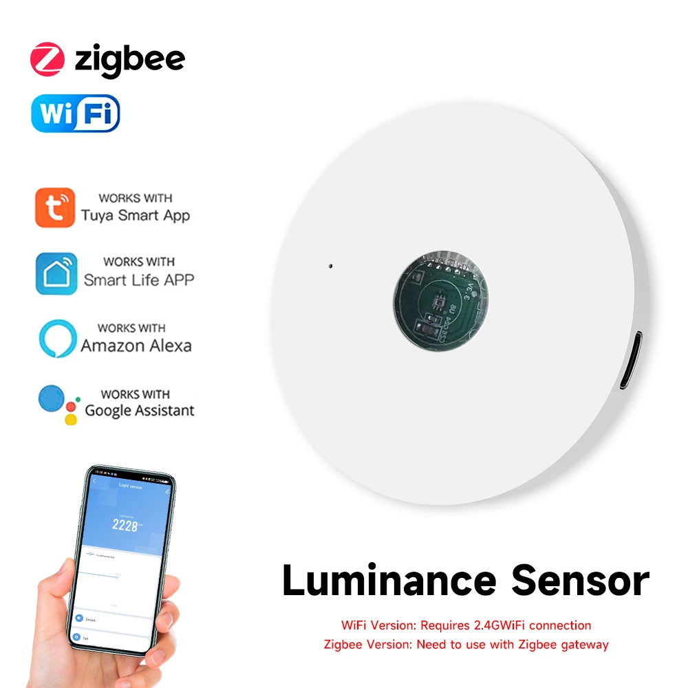 Tuya WiFi/ZigBee Light Sensor  - огляд і ціна Home Automation Technology