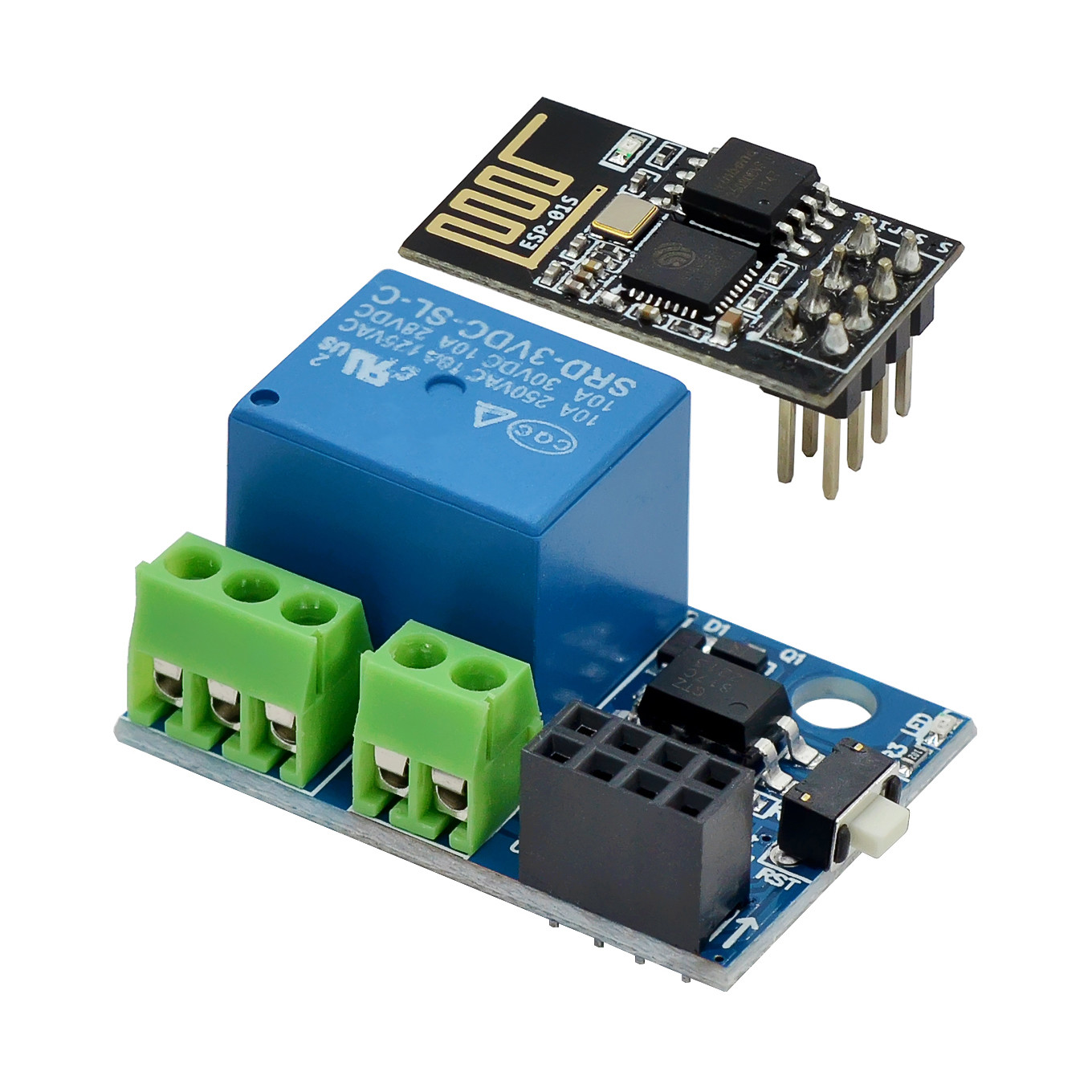 ESP-01S WiFi Relay Module 5V 1 - огляд і ціна Home Automation Diy Kit