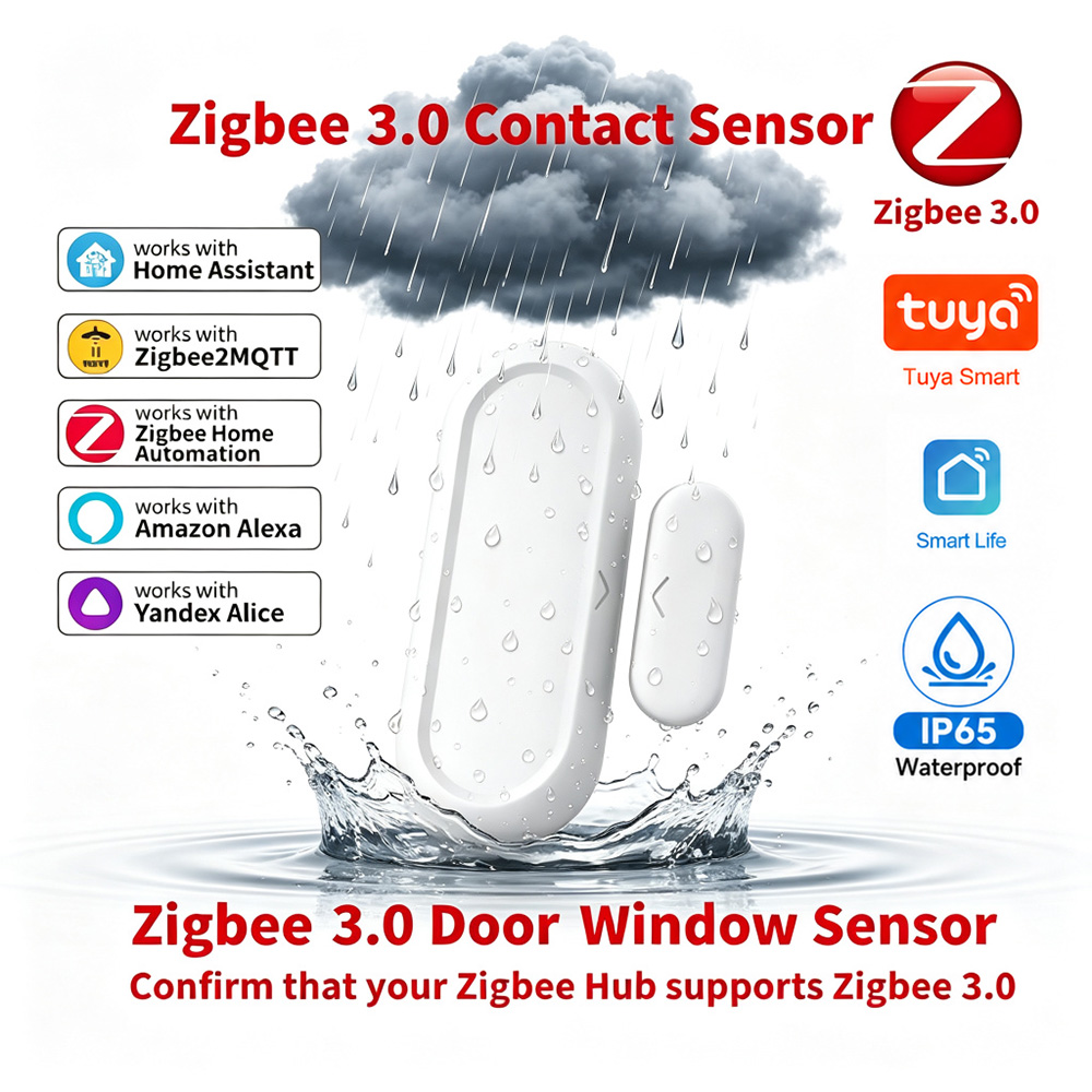 IP65 Tuya Zigbee 3.0 Door Wind - огляд і ціна Home Automation Technology