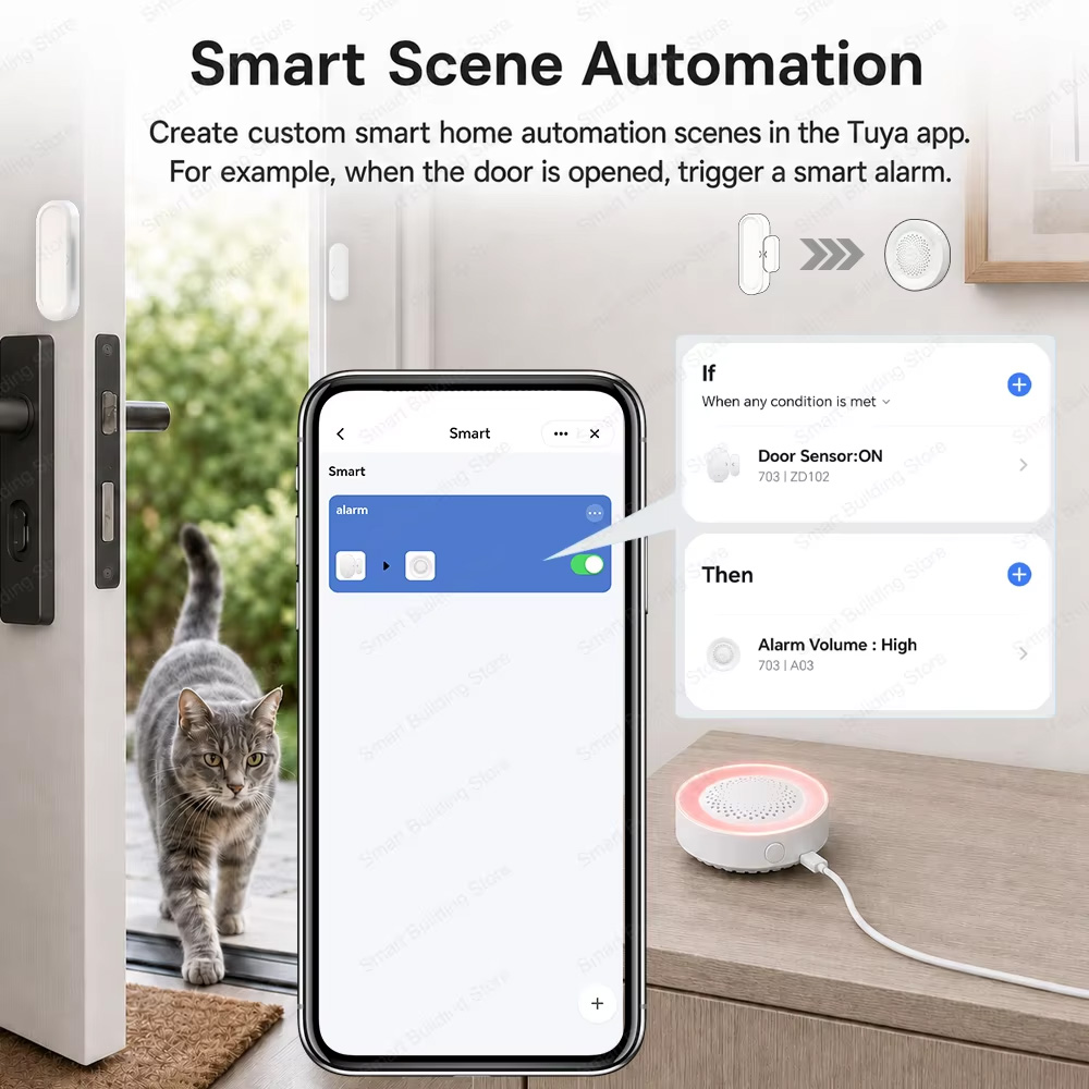 IP65 Tuya Zigbee 3.0 Door Wind - огляд і ціна Home Automation Technology