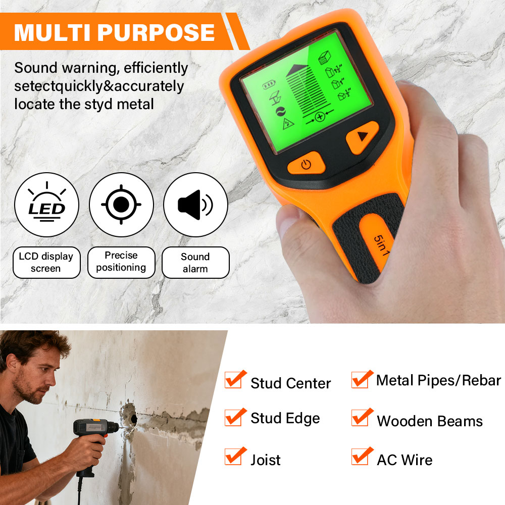 New 5-in-1 Wall Detector Handh - огляд і ціна Water Leak Detector Wired