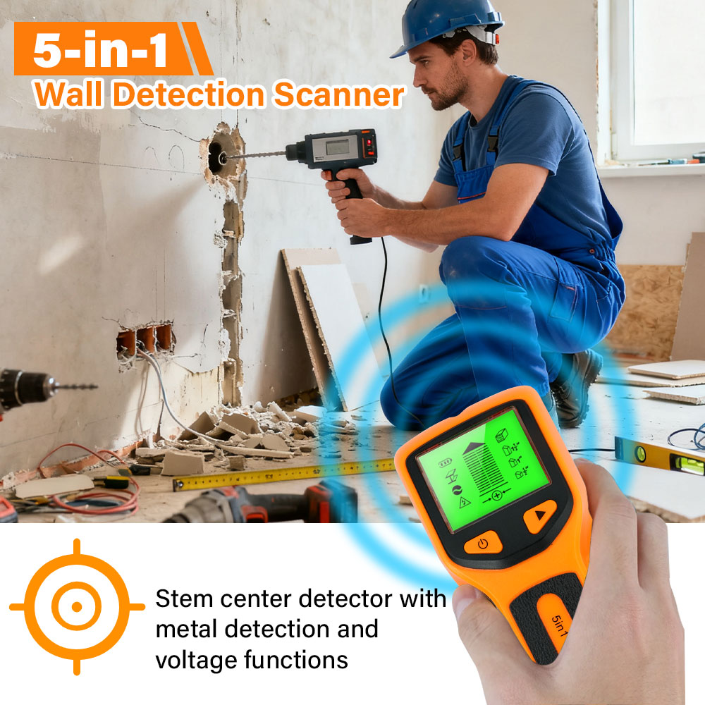 New 5-in-1 Wall Detector Handh - огляд і ціна Water Leak Detector Wired