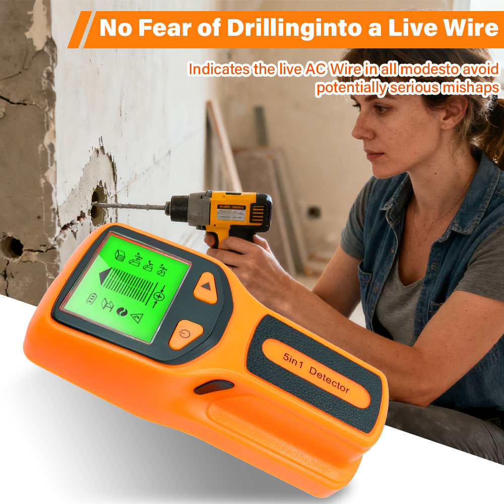 Wall Stud Detector 5 in 1 Hand - огляд і ціна Water Leak Detector Wired