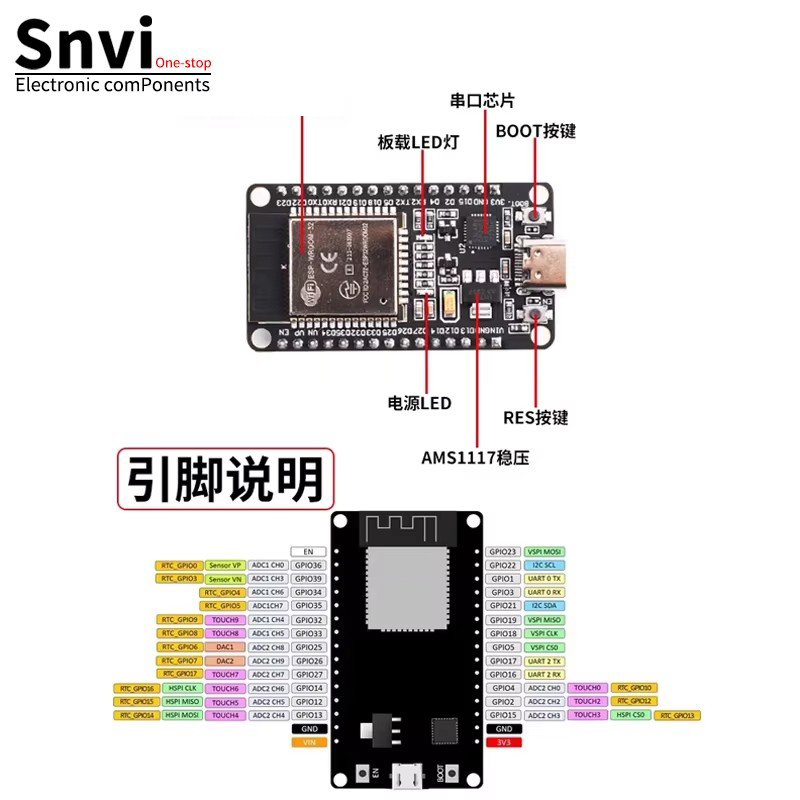 ESP32 Development Board  WiFi  - огляд і ціна Esp8266 Nodemcu Board