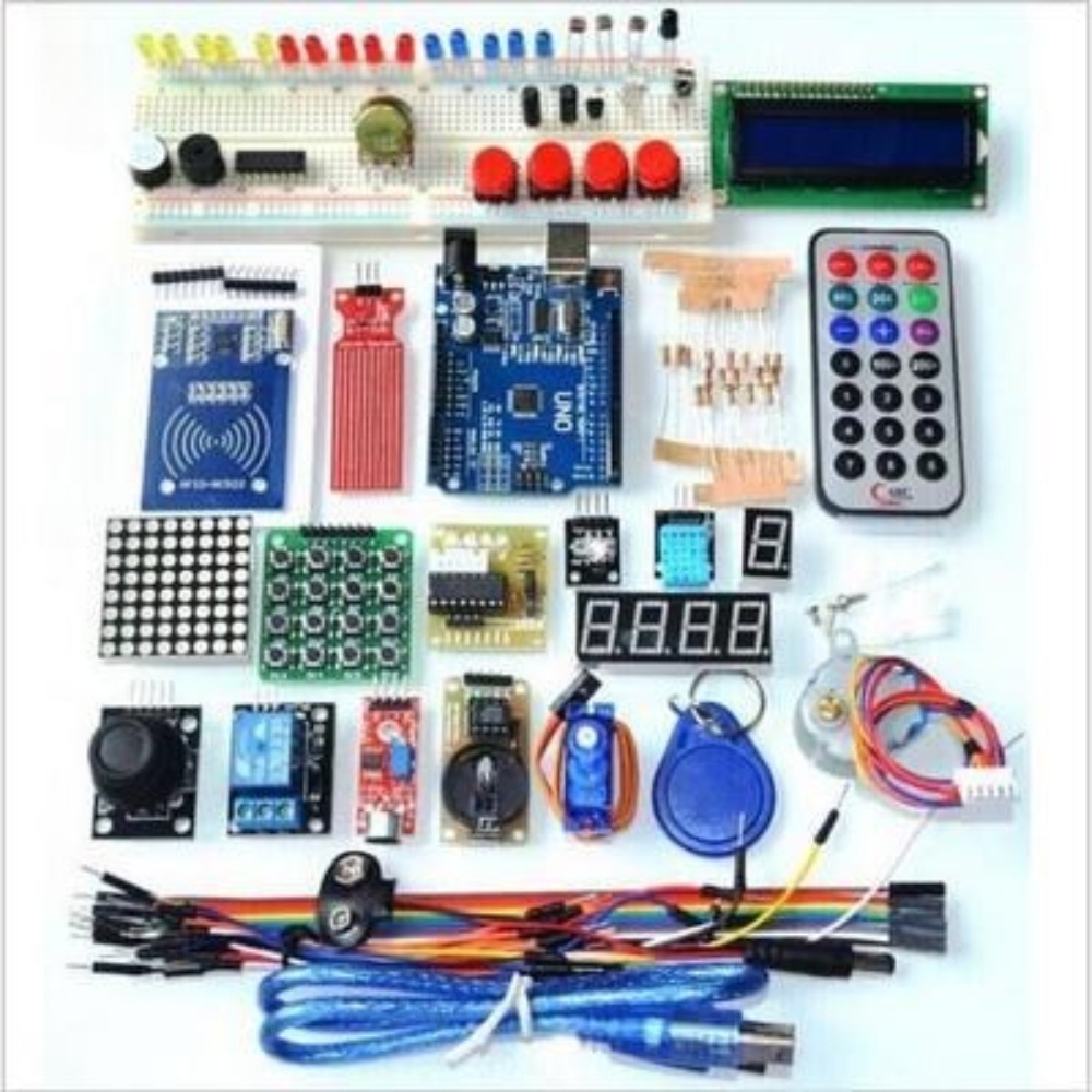 Arduino Starter Kit UNO R3 wit - огляд і ціна Home Automation Diy Kit