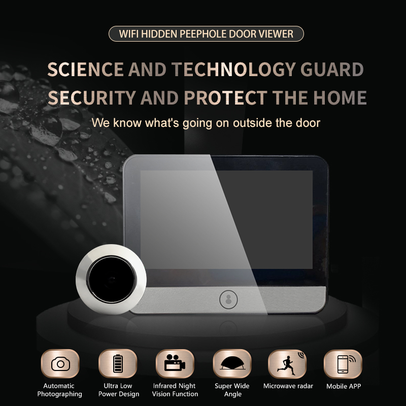 Smart tuya APP security protec - огляд і ціна Smart Doorbell Wired