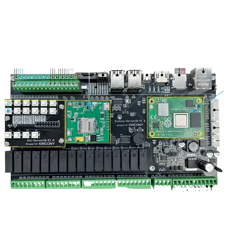 Kincony Server16 Raspberry Pi  - огляд і ціна Home Automation Raspberry Pi