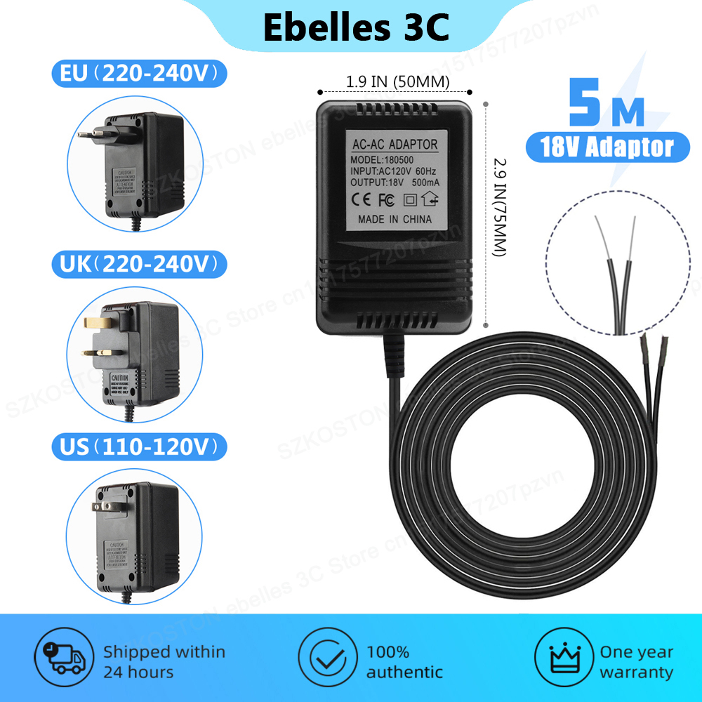 18V AC Transformer Charger for - огляд і ціна Smart Doorbell Wired