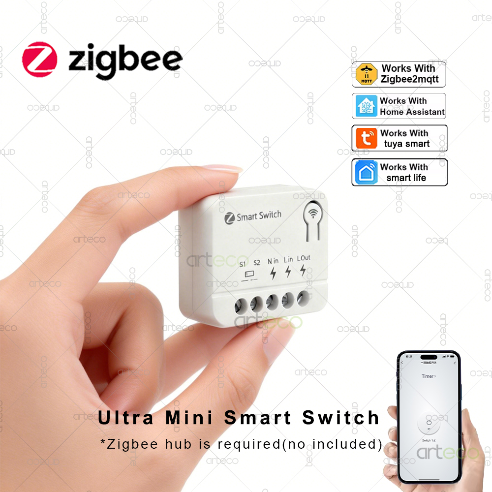 Zigbee Mini Breaker DIY Smart  - огляд і ціна Home Automation Technology