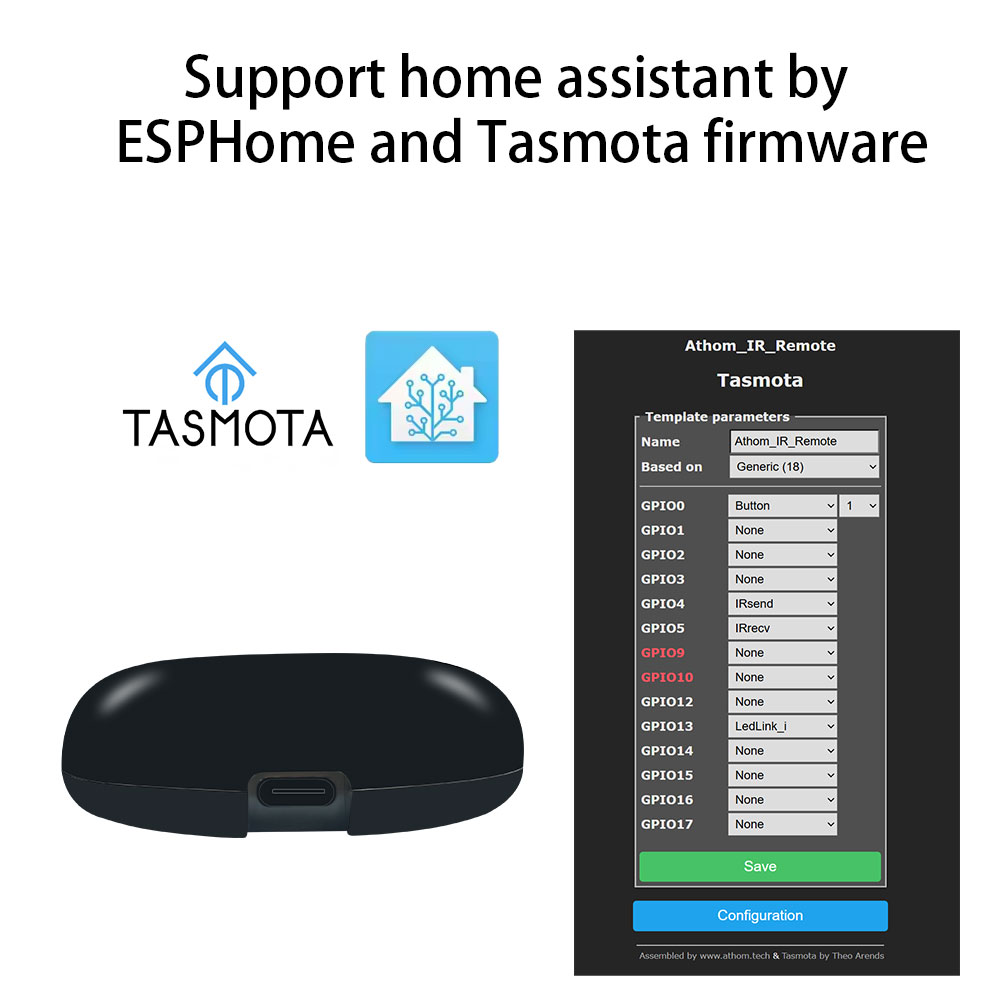 Tasmota MQTT IR Remote Control - огляд і ціна Home Automation Technology